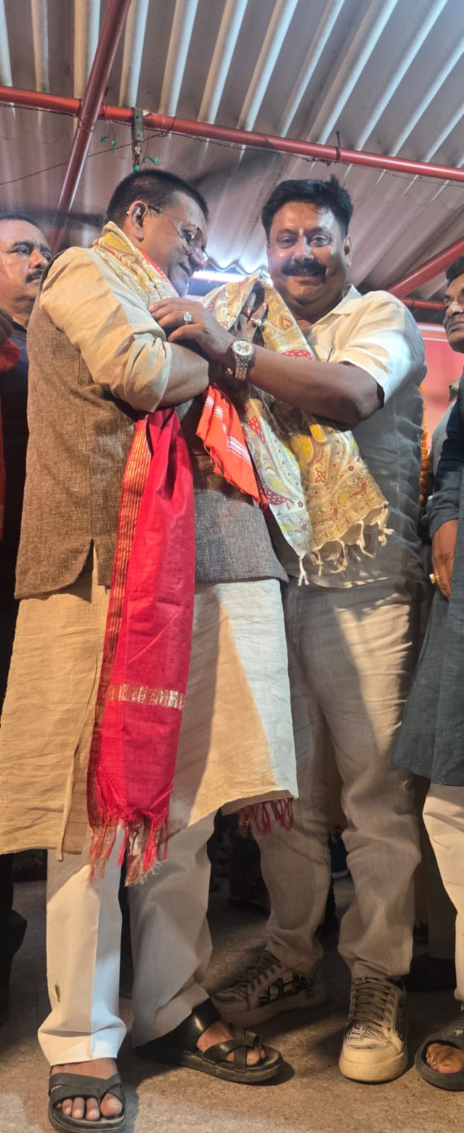 Founder with Cabinet Minister Mr. Er. Kumar Shailendra