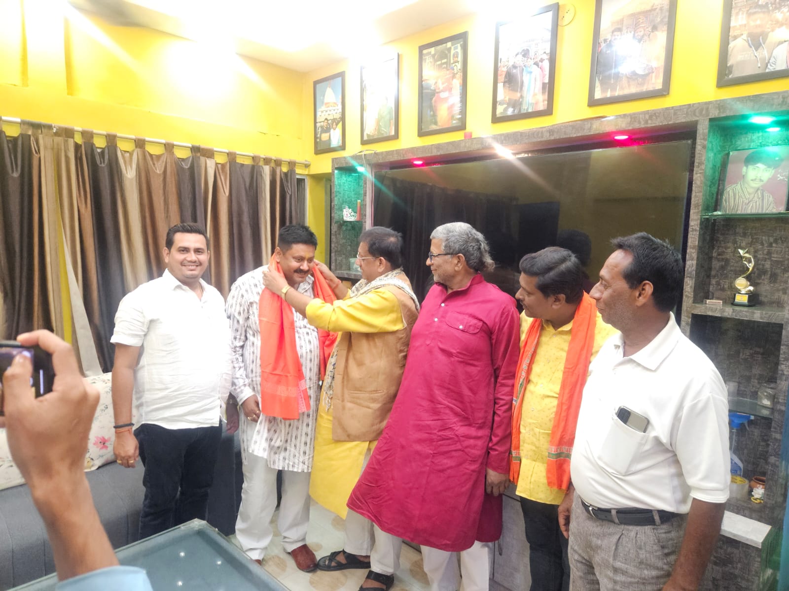 Founder with Cabinet Minister Mr. Er. Kumar Shailendra